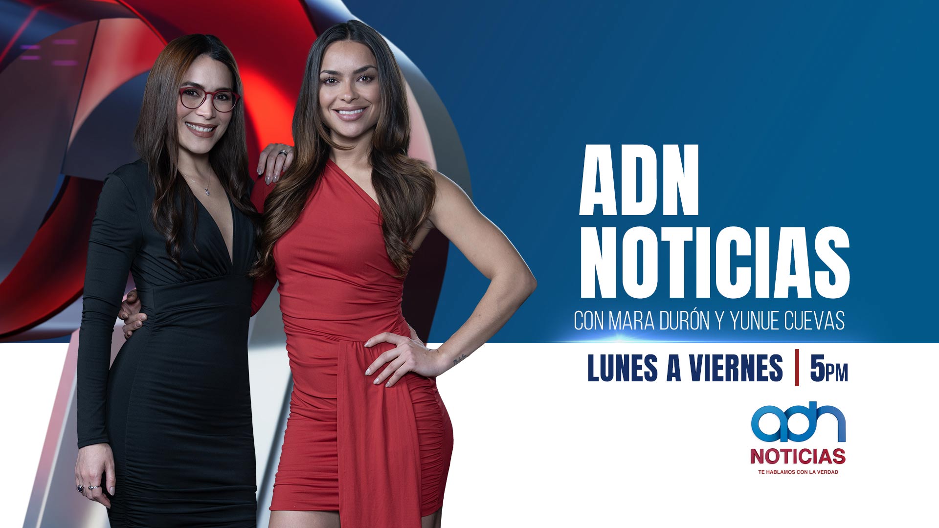 Imagen del programa: ADN Noticias con Mara Durón y Yunue Cuevas