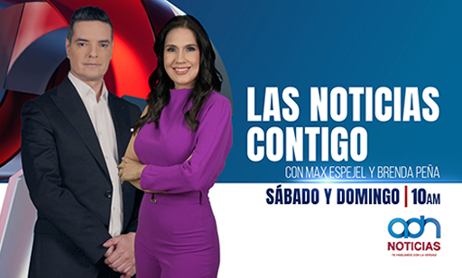 Imagen del programa: Las Noticias Contigo con Max Espejel y Brenda Peña